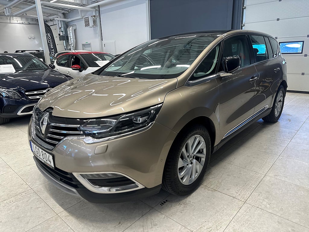 Renault Espace 1.6 dCi EDC, 160hk,/Drag/Pano/7-sits/Nav