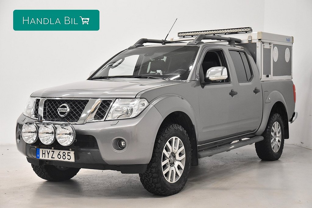 Nissan Navara 3.0 V6 4x4 Moms Hundkåpa 1-Brukare Drag 231hk