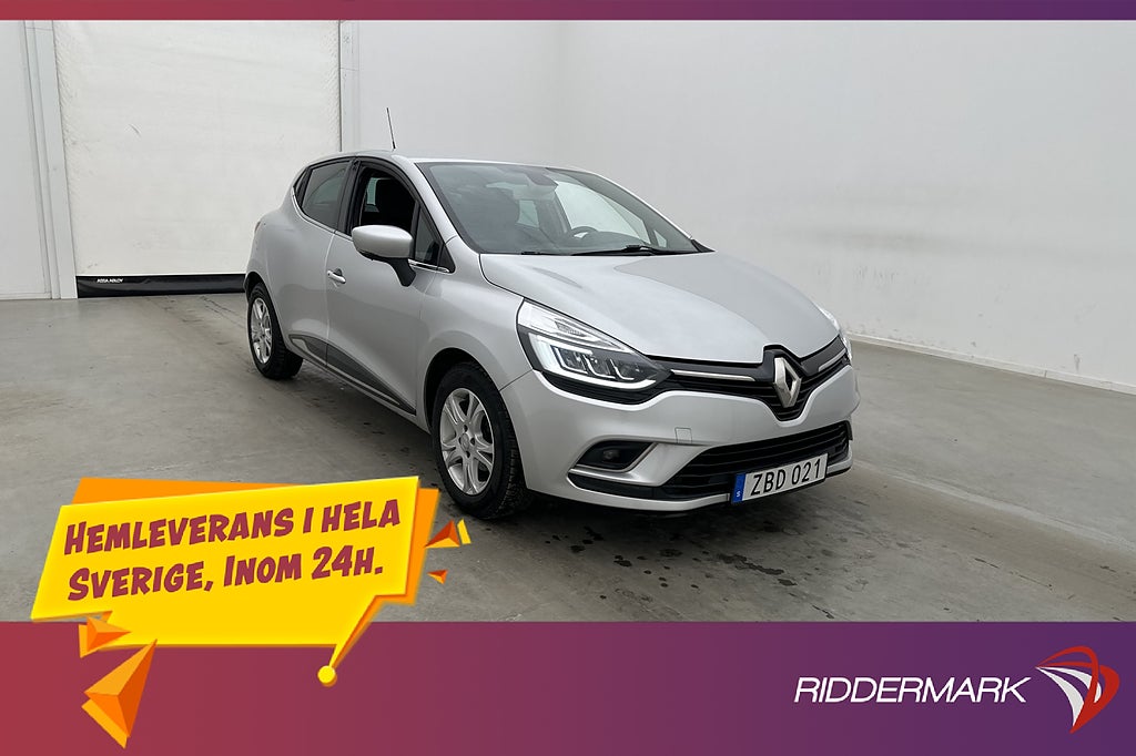 Renault Clio 0.9 TCe 90hk Navi Bluetooth 0.47l/mil