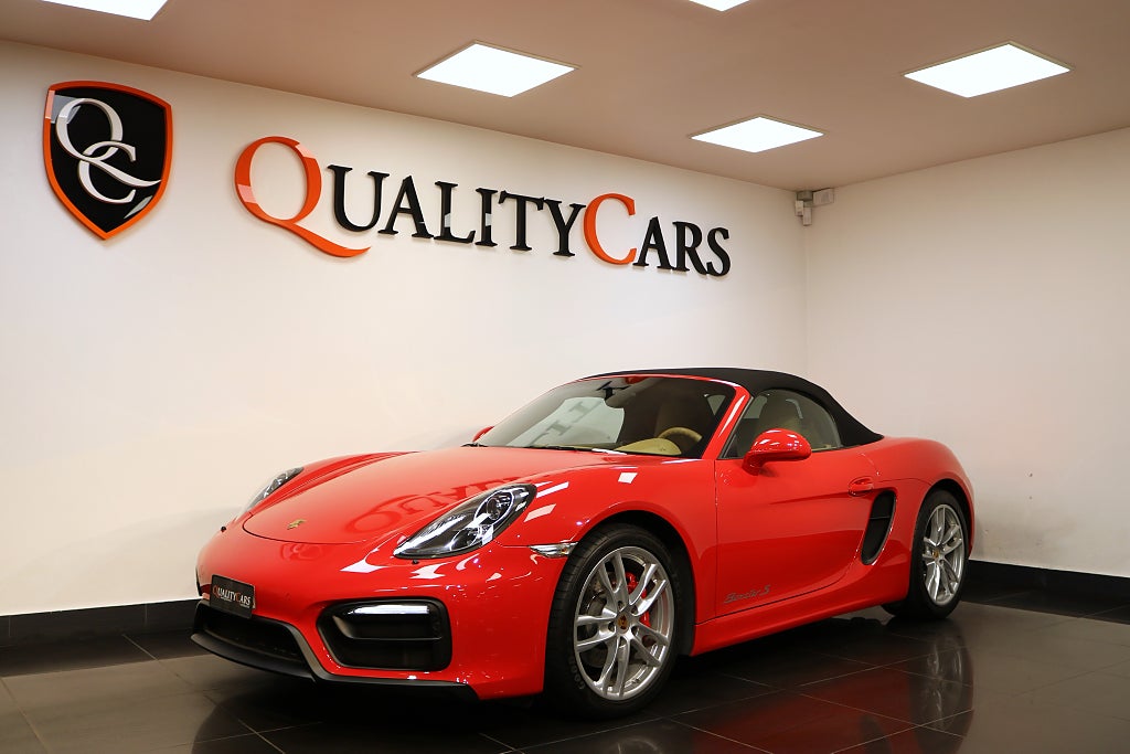 Porsche Boxster S Manuell 315HK / Sportavgas/ Sport Chrono / Ny servad