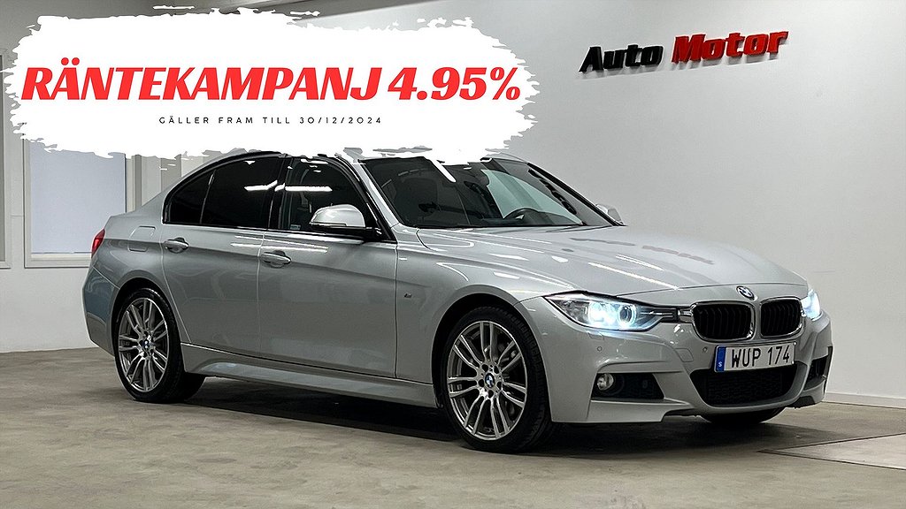 BMW 330 d xDrive M-Sport Navi Sportväxellåda T-lucka H/K 258hk