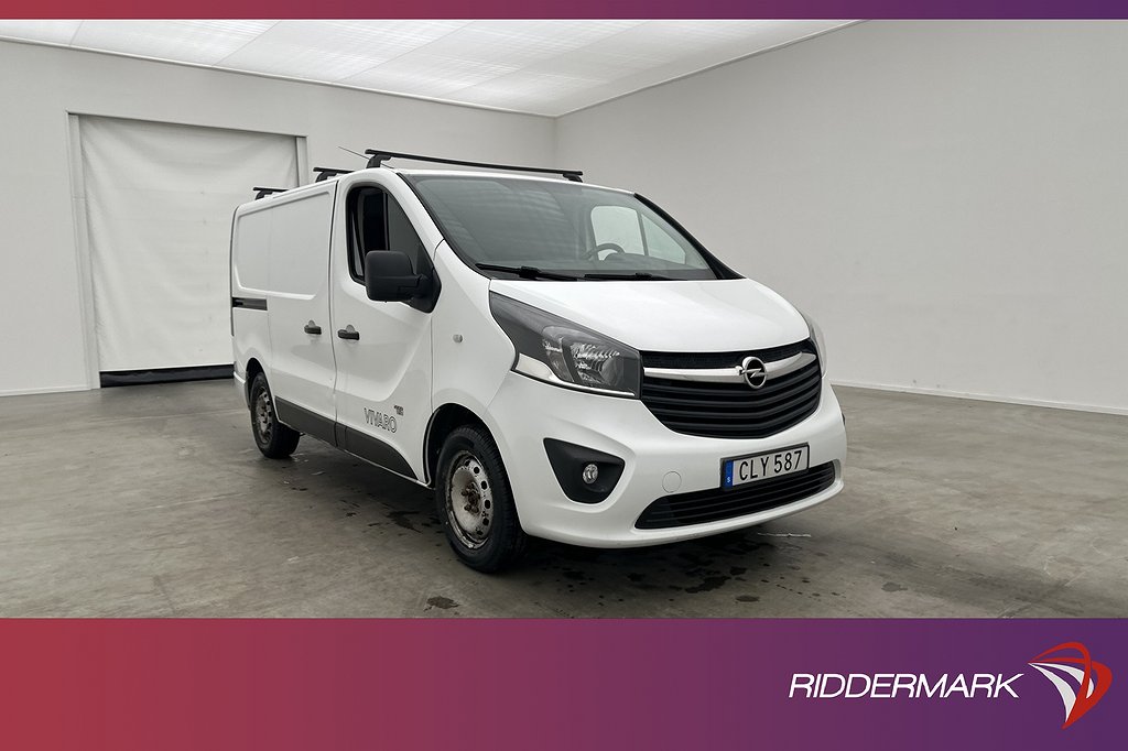 Opel Vivaro 1.6CDTI Dragkrok PDC Takräcke 3-Sits 0.65L/Mil