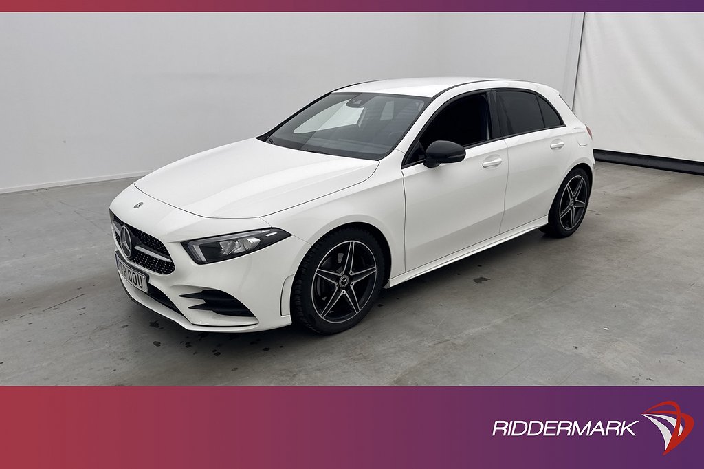 Mercedes-Benz A 180 7G-DCT 136hk AMG Line Night Kamera