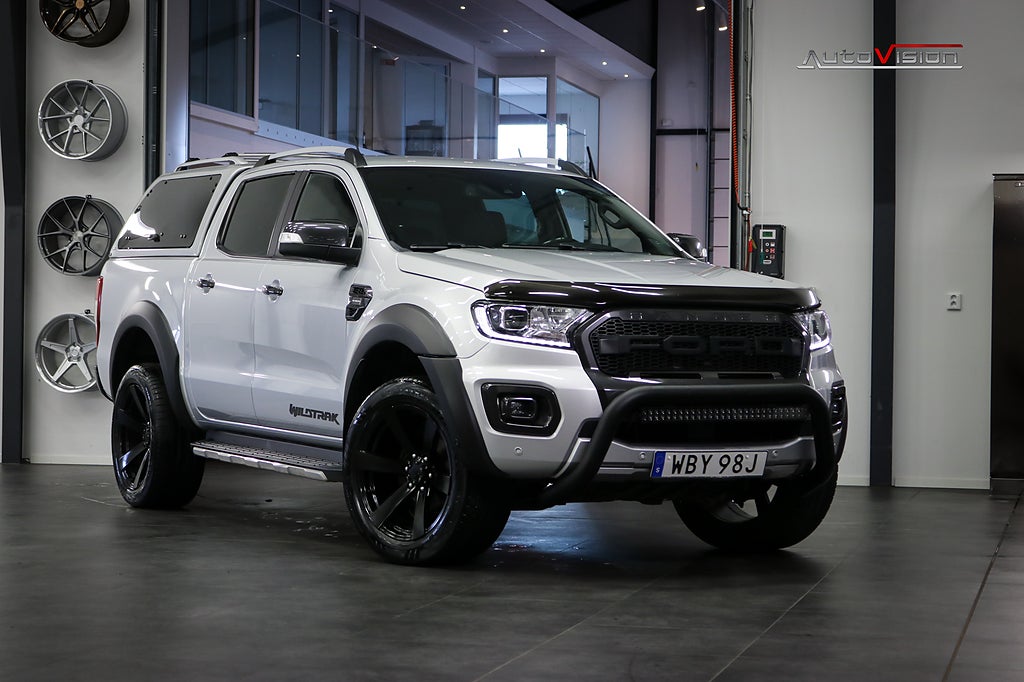 Ford ranger WILDTRACK Dubbelhytt 2.0 Bi-Turbo 4x4 213hk | Se Video
