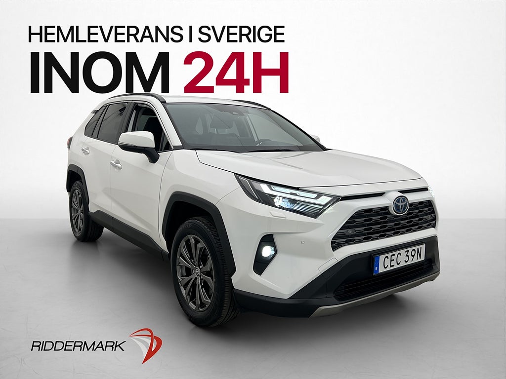 Toyota RAV4 Hybrid AWD Executive Värmare Cockpit Skinn Drag