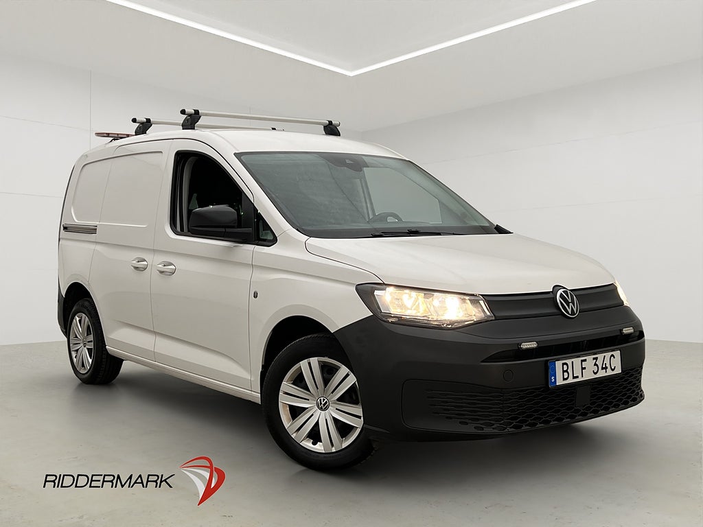 Volkswagen Caddy Cargo Värm Drag Kamera V-Inr CARPLAY Moms