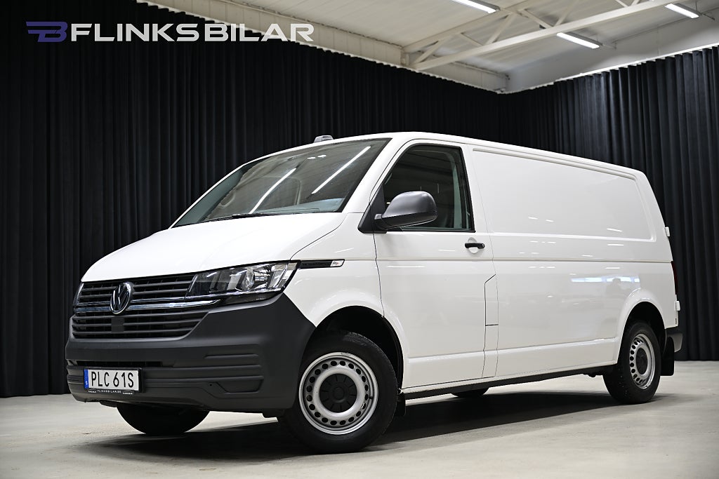 Volkswagen Transporter 2.0 TDI 110HK L2 Drag|Dieselvärmare|Backkamera|Leasbar