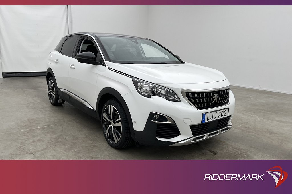 Peugeot 3008 1.2 130hk Active Värmare Sensorer CarPlay Drag