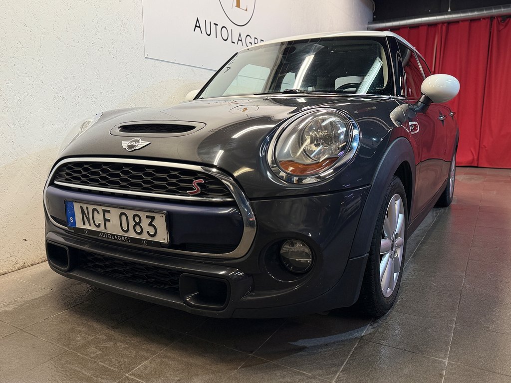 MINI Cooper S 5-dörrars Pepper Sv-Såld Euro6 Nybes 192hk