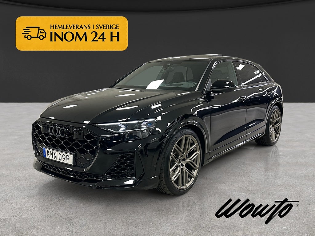 Audi RS Q8 600HK Quattro Panorama / Laser / HUD / Dragkrok