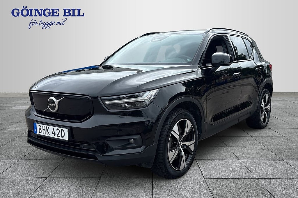 Volvo XC40 Recharge Plus Drag/ Rattvärme/ Elstol/ Halvskinn/
