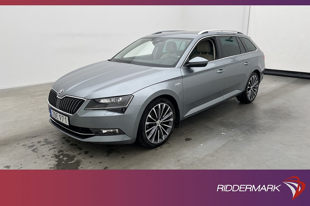 Skoda Superb TSI 4x4 280hk L&K Canton Värm Skinn Kamera Drag