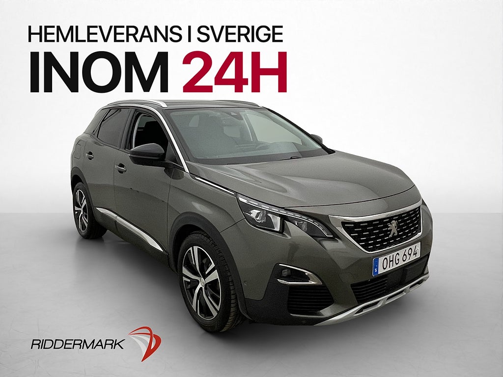 Peugeot 3008 1.6 BlueHDi Allure Panorama CarPlay Minnestol