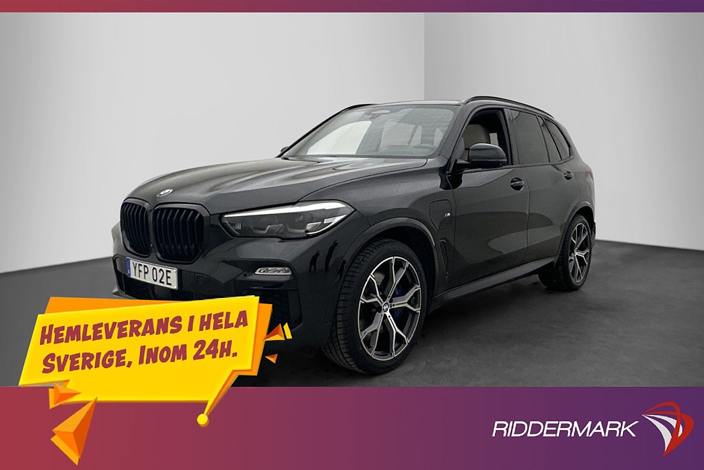 BMW X5 xDrive45e M Sport Innovation Ed Luftfjädring Pano H/K