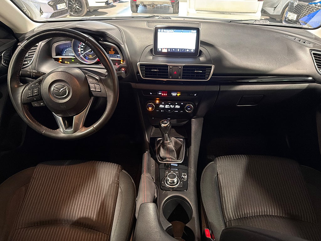Mazda 3 2,2 DE SKYACTIV-D Vision 150hk Navi P-sensor Drag