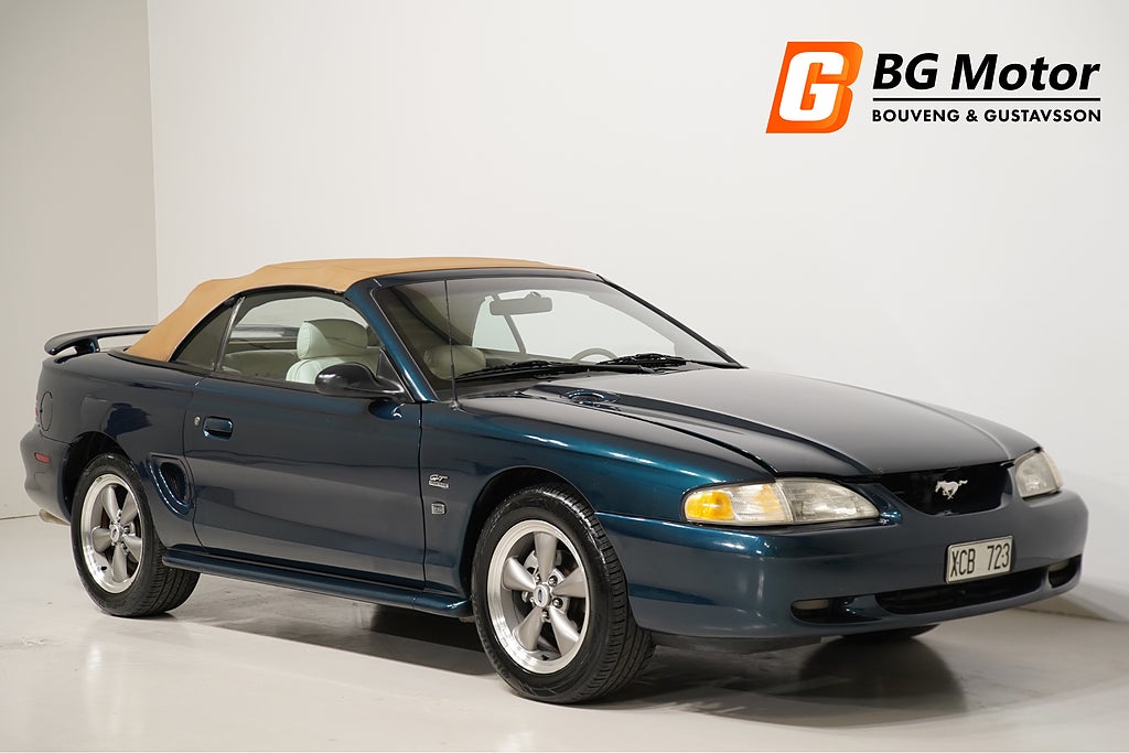 Ford Mustang GT 5.0L V8 218HK Convertible Automat Besiktad