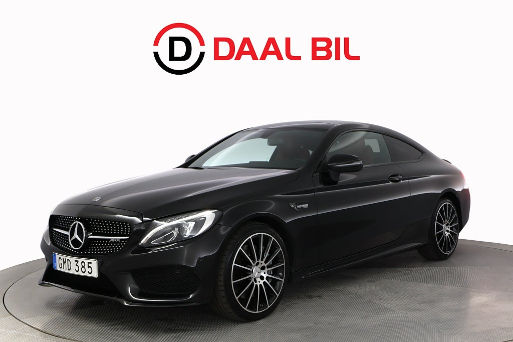 Mercedes-Benz C AMG C43 COUPÉ 4MATIC 367HK PANORAMA BURM® B-KAM LÄDER