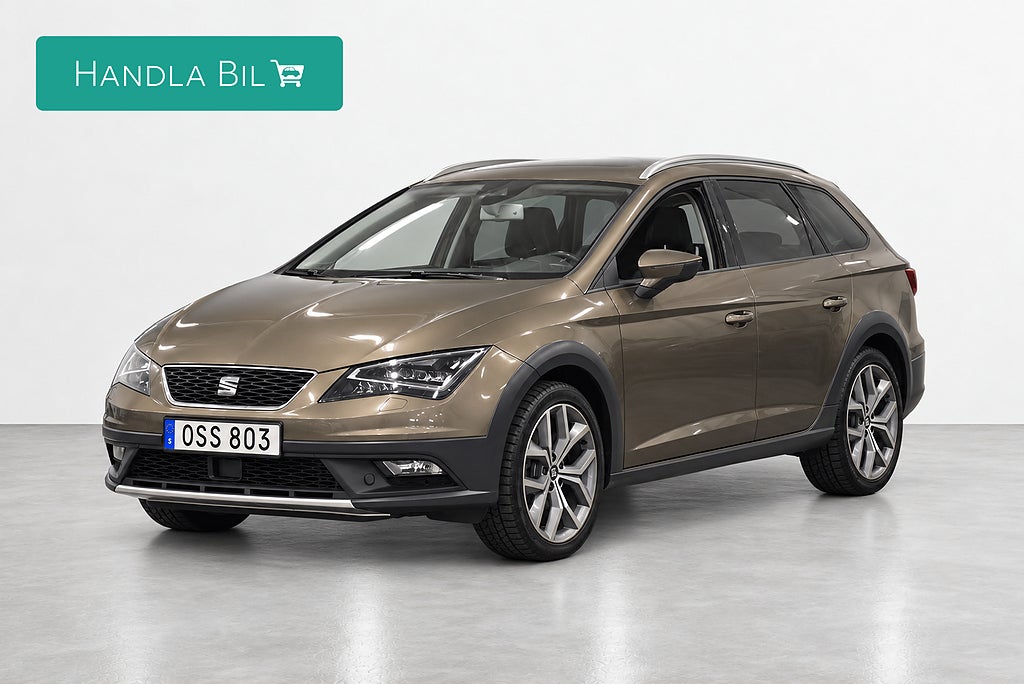 Seat Leon X-Perience 2.0 TDI 4Drive Aut Drag Pano Navi 
