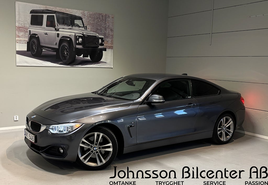 BMW 428I xDrive Coupé Steptronic Sport line Adaptiv Gps 245hk