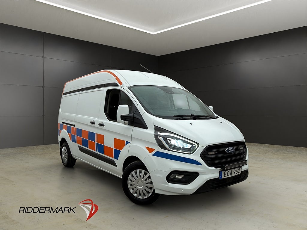 Ford transit-custom L2H2 Värmare Drag B-Kamera 2xDörrar Moms