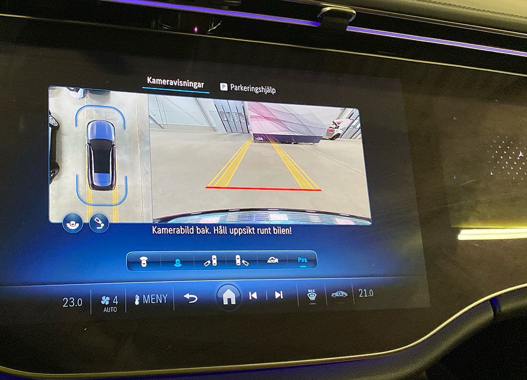 Mercedes-Benz E 300 de 4MATIC AMG Superscreen Advanced Plus Läder 20tum - bild 6