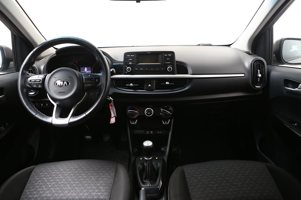 Kia Picanto 1,0 67hk Launch Edition 5D Motorvärmare 2018