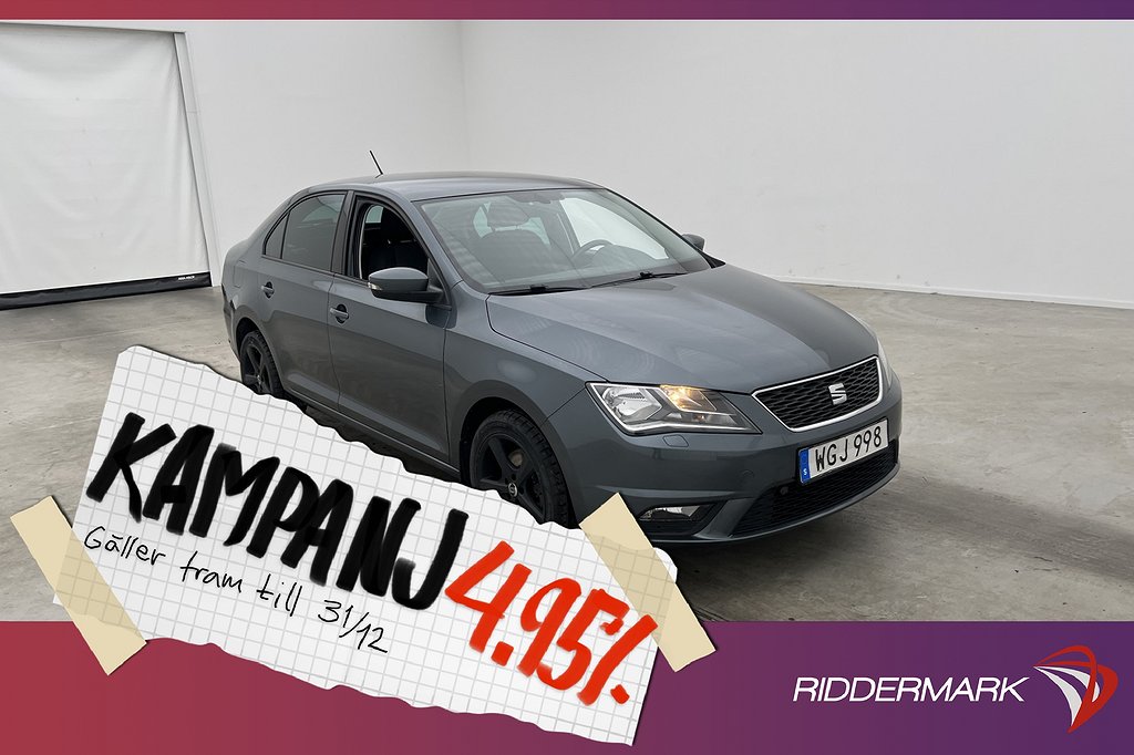 Seat Toledo 1.2 TSI 110hk M&K-Värm Sensorer Fart 4,95% Ränta