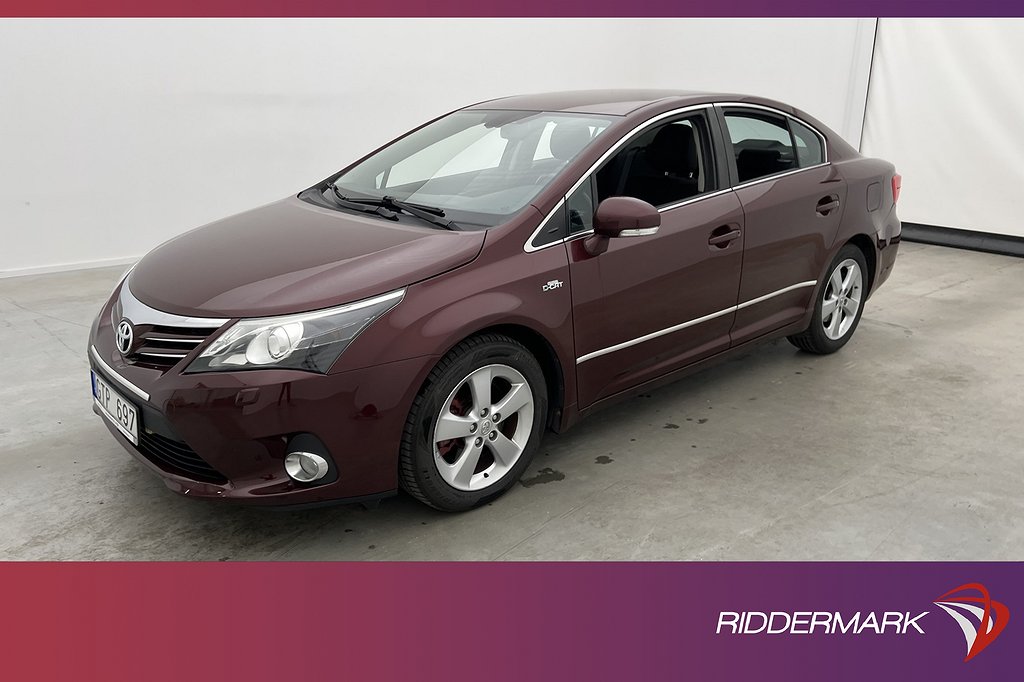 Toyota Avensis Sedan 2.2 D-4D 150hk Kamera Keyless Drag