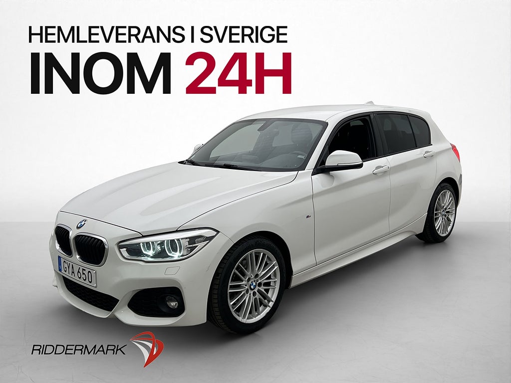 BMW 118i 136hk M Sport P-Sensorer Läderklädsel Bluethooth