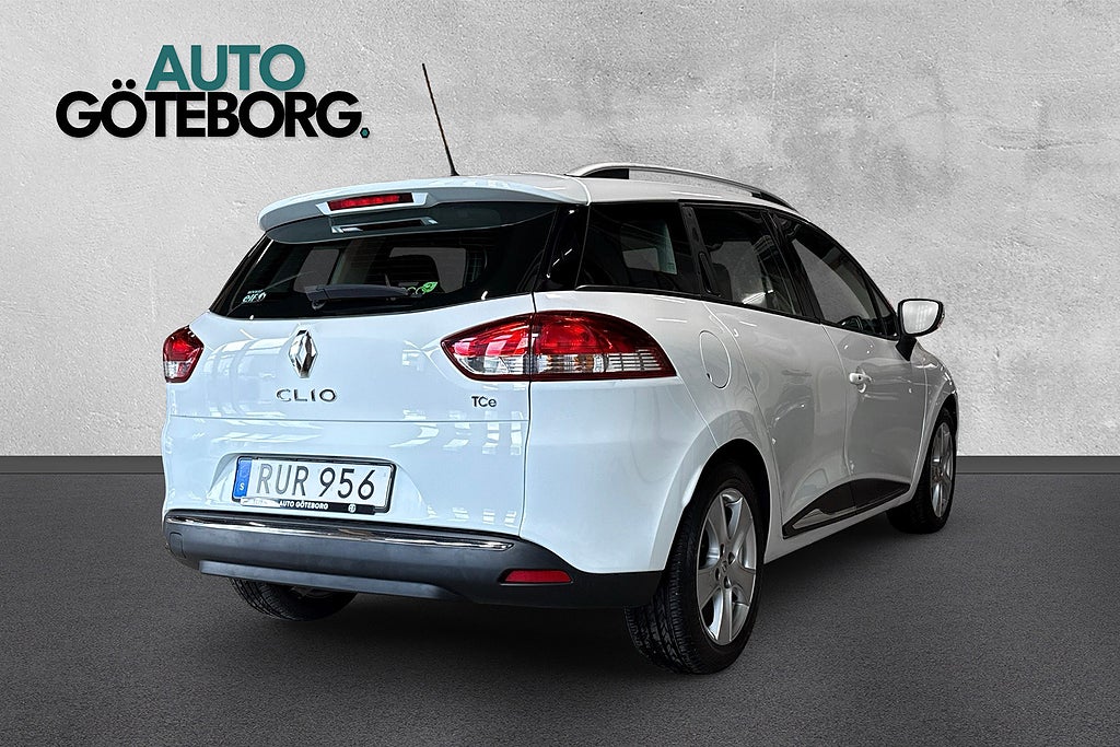 Renault Clio Sport Tourer 0.9 TCe 360kr Årsskatt 2-Ägare