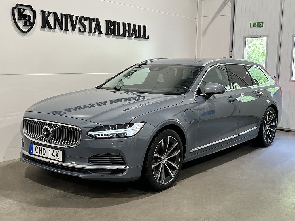 Volvo V90 Recharge T6 AWD Inscription Exp H/K Värmare Drag 340hk
