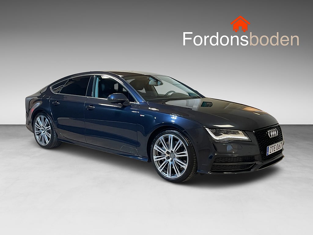 Audi A7 Sportback 3.0 TDI V6 Quattro S-Line Navi Skinn 313hk
