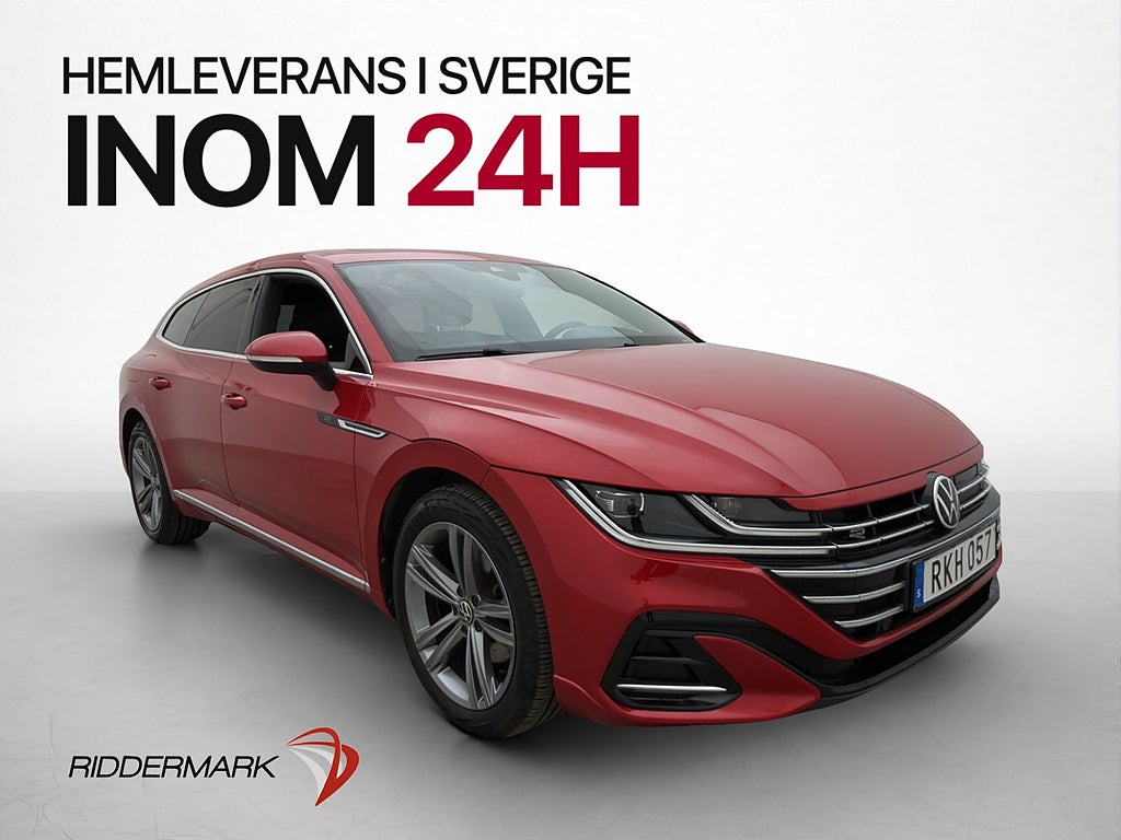 Volkswagen Arteon eHybrid 218hk R-Line Pano Cockpit Drag