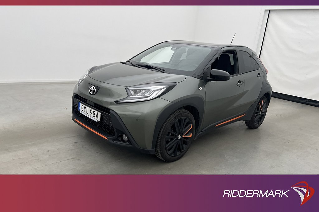 Toyota Aygo X VVT-i 72hk Limited JBL M&K-Värmare Kamera Navi