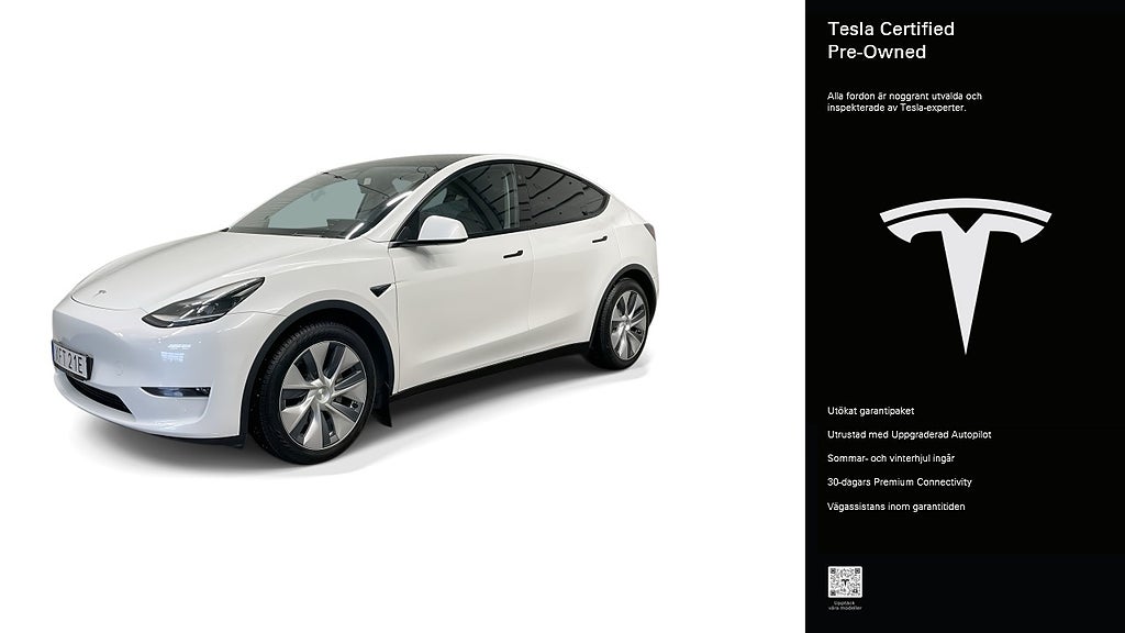 Tesla Model Y Long Range AWD Certified Pre-Owned 3,84% ränta