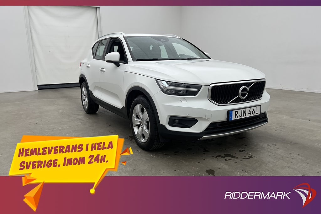 Volvo XC40 T3 163hk Advanced VOC Värmare Kamera Navi CarPlay