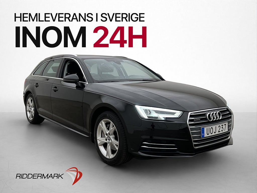 Audi A4 2.0 TDI Drag Sensorer Endast 0,45l/mil ISOFIX