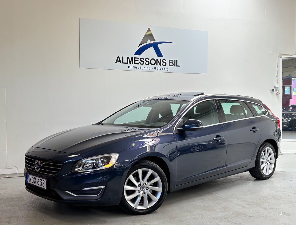 Volvo V60 D4 Geartronic Summum,Taklucka,Dragkrok,Navigation.