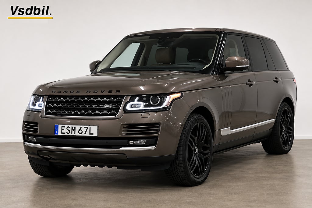 Land Rover Range Rover 3.0 TDV6 4WD PANORAMA KYLSKÅP SIDESTEPS NYBESIKTIGAD