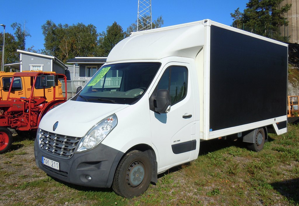 Renault Master 2,3 DCi Chassi. Lastar 1140kg B-kort Nyservad