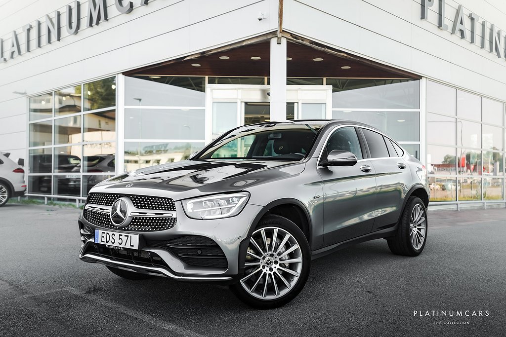 Mercedes-Benz GLC 300 e Coupé 4M AMG 320hk / Sv.såld / Drag