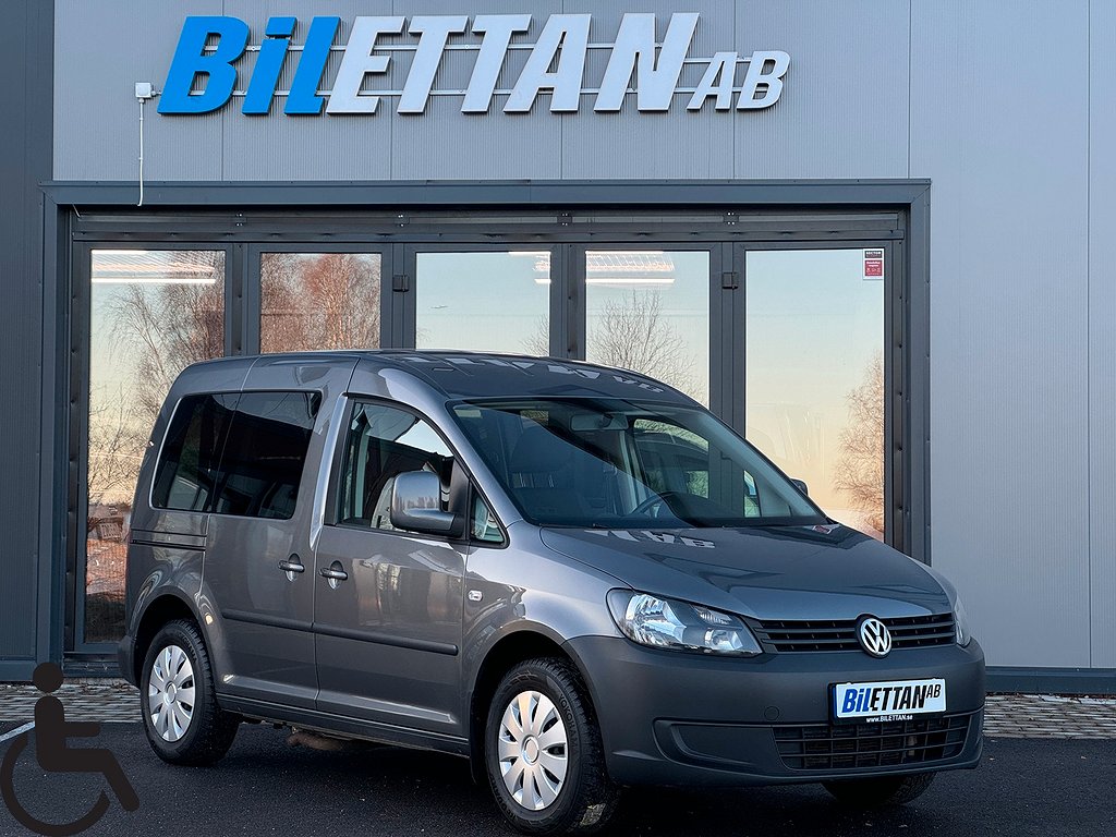 Volkswagen Caddy 1.2 TSI Euro 5 Handikappanpassad|Ramp