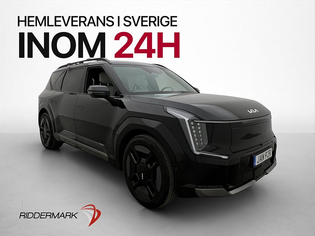 Kia EV9 AWD 385hk GT-Line MOMS 6-Sits Pano Meridian HuD 360°