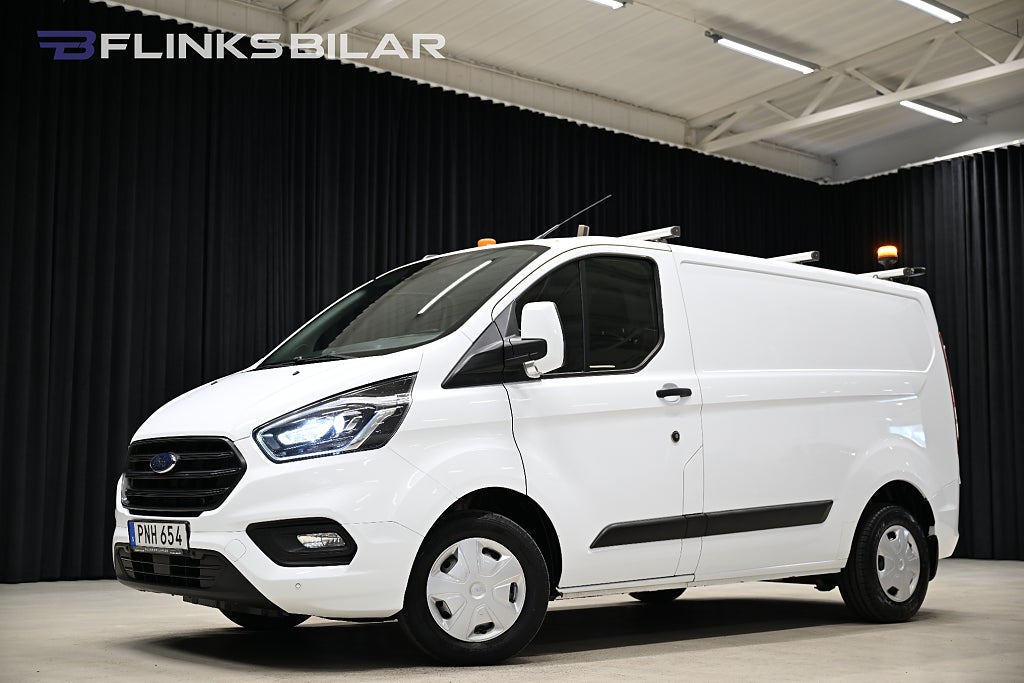 Ford transit Custom 105HK Inredning|LED|Drag|Värmare|Backkamera|Moms