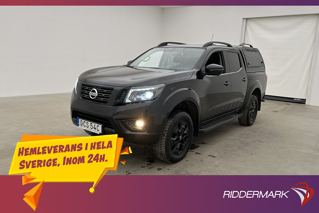 Nissan Navara N-Guard 2.3 4WD Drag 360° Diff Skinn CARPLAY