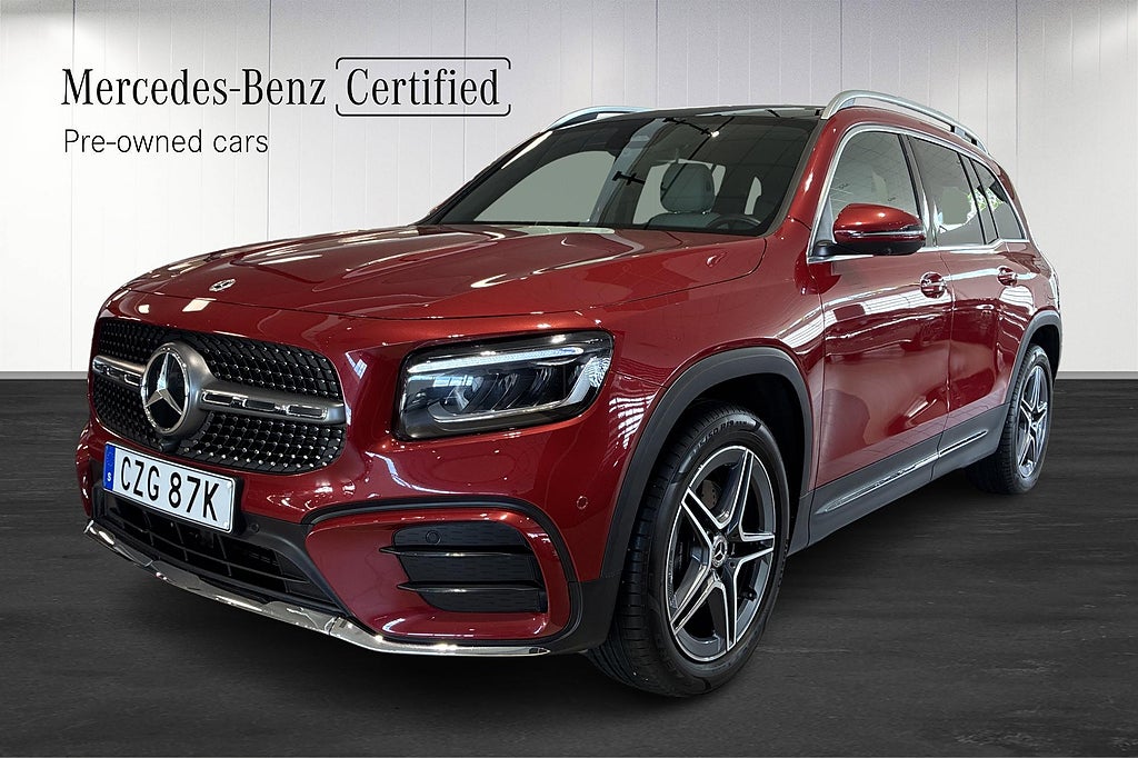 Mercedes-Benz GLB 200 AMG Panorama 7-Sits Drag 