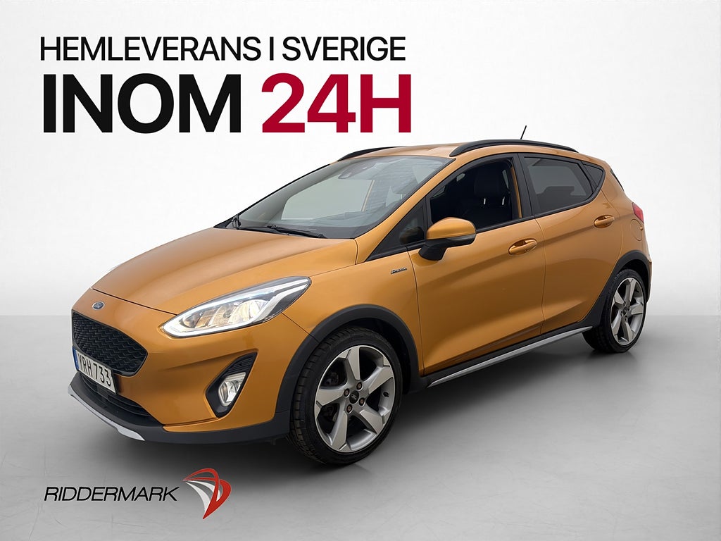 Ford Fiesta 100hk Active B&O CarPlay EcoBoost  Halvskinn