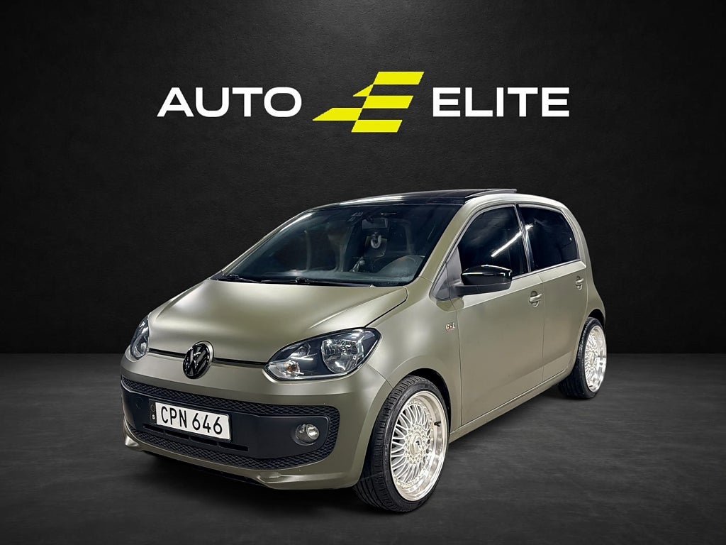 Volkswagen UP! 5 DÖRRAR|1.0 MPI| HIGH UP!|GPS|PANORAMA|P-SENS|UNIK