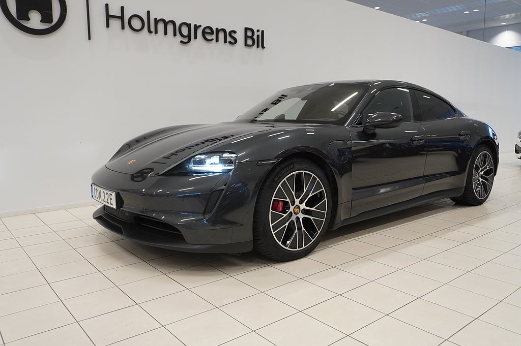 Porsche Taycan 4,95% ränta Burmester Bakaxelstyrning 490hk