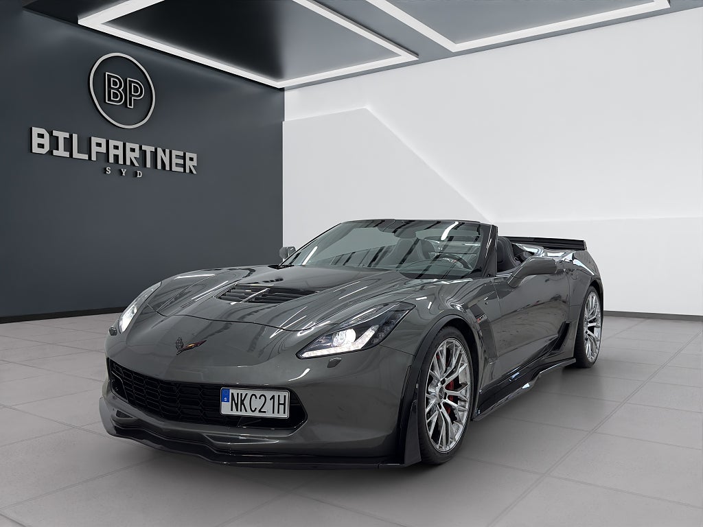Chevrolet Corvette Z06 Convertible 659 Hk Automat Kolfiber Inv+Utv